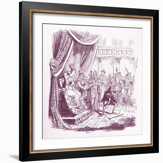 Brothers Grimm Children's and-George Cruikshank-Framed Giclee Print