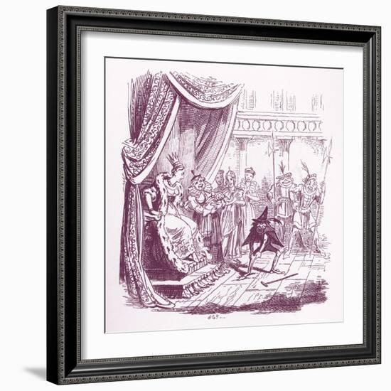 Brothers Grimm Children's and-George Cruikshank-Framed Giclee Print