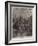 Brothers in Arms Meet Again, a Scene in the Strand-William T. Maud-Framed Giclee Print