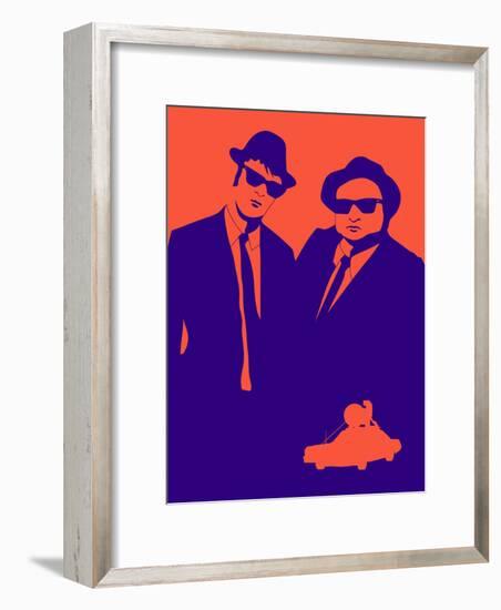 Brothers Poster-Anna Malkin-Framed Art Print