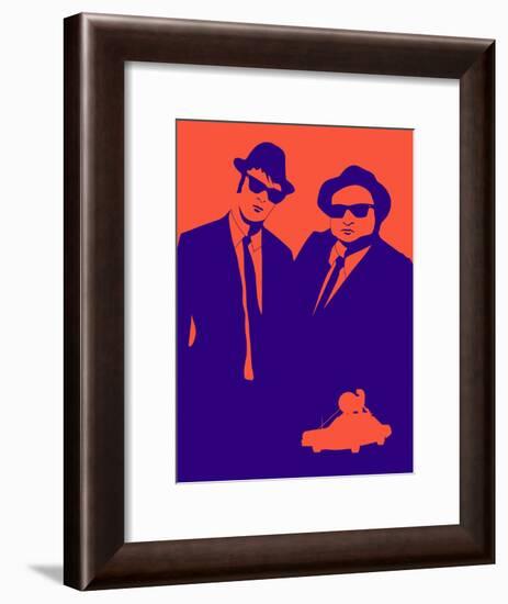 Brothers Poster-Anna Malkin-Framed Art Print