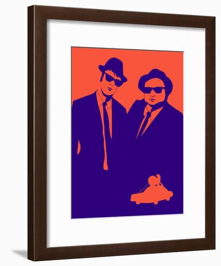 Brothers Poster-Anna Malkin-Framed Art Print