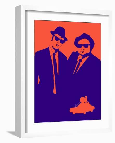 Brothers Poster-Anna Malkin-Framed Art Print