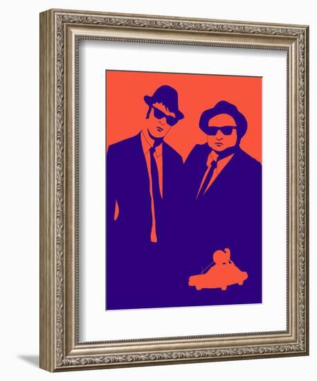 Brothers Poster-Anna Malkin-Framed Art Print