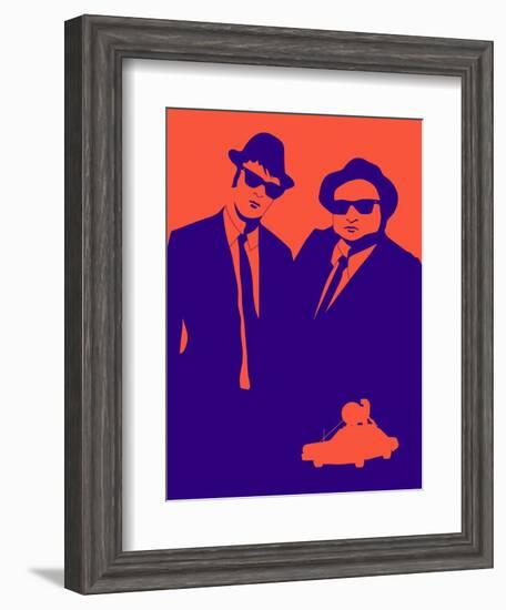 Brothers Poster-Anna Malkin-Framed Art Print