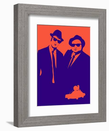 Brothers Poster-Anna Malkin-Framed Art Print