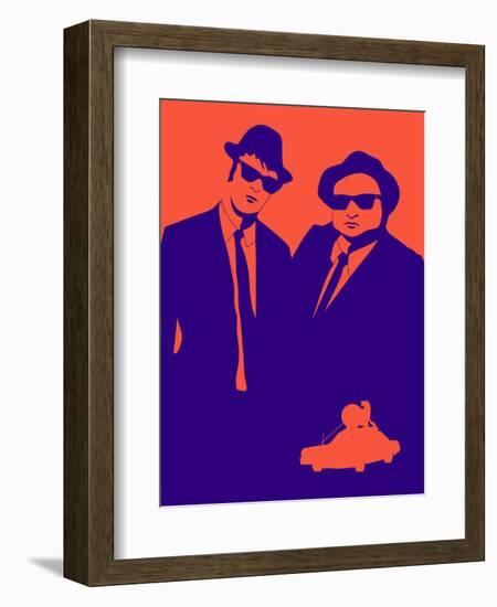 Brothers Poster-Anna Malkin-Framed Art Print