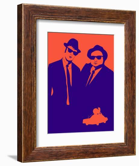 Brothers Poster-Anna Malkin-Framed Art Print