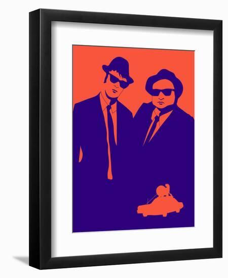 Brothers Poster-Anna Malkin-Framed Art Print