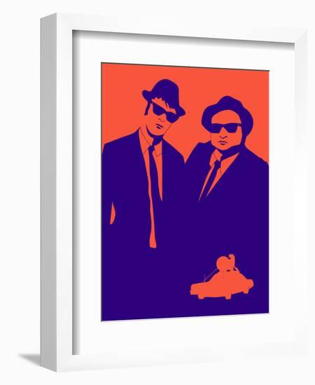 Brothers Poster-Anna Malkin-Framed Art Print