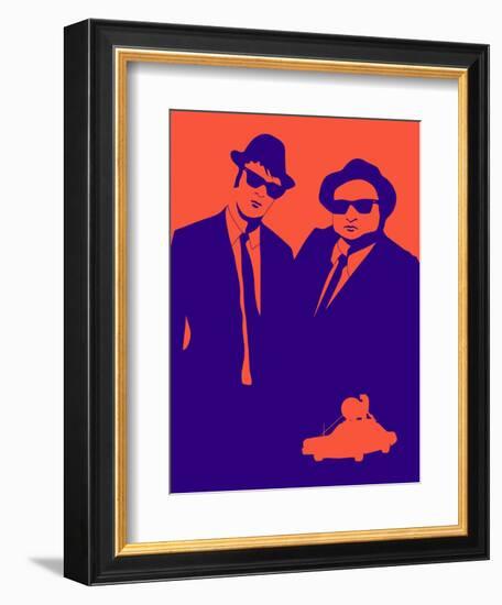 Brothers Poster-Anna Malkin-Framed Art Print