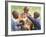 Brothers with Their Dog Now Named Mkombozi (Saviour)-null-Framed Photographic Print