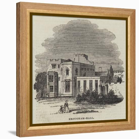 Brougham-Hall-null-Framed Premier Image Canvas