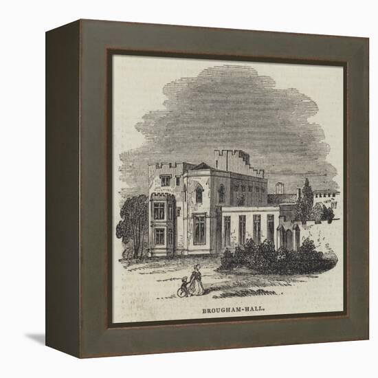 Brougham-Hall-null-Framed Premier Image Canvas