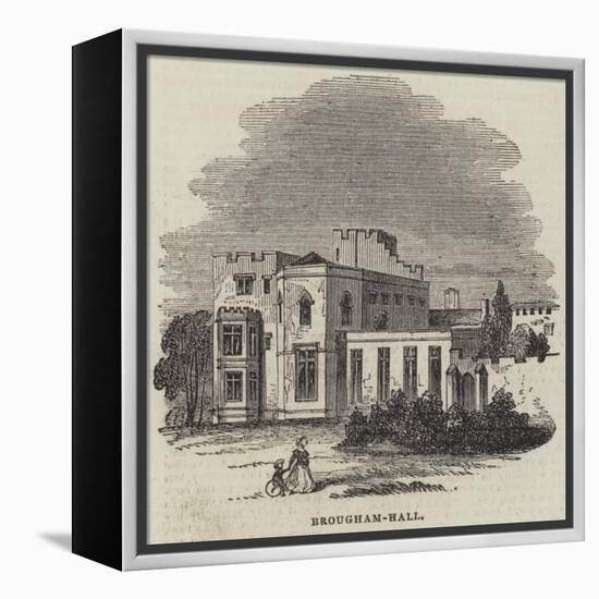 Brougham-Hall-null-Framed Premier Image Canvas