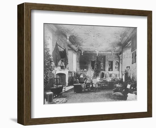 'Broughton Castle, Banbury - The Lord Save and Sele', 1910-Unknown-Framed Photographic Print