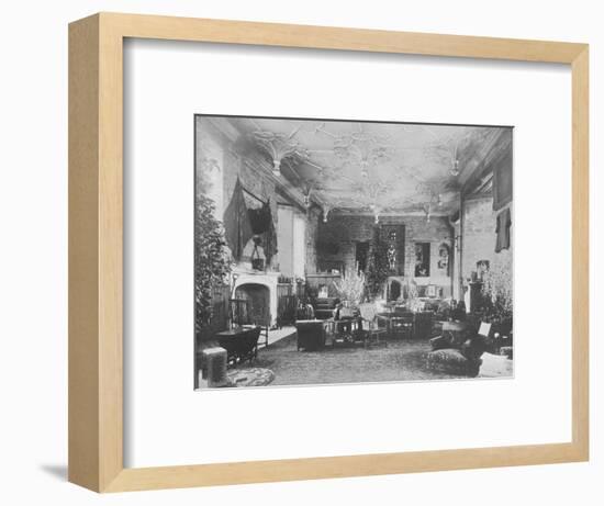 'Broughton Castle, Banbury - The Lord Save and Sele', 1910-Unknown-Framed Photographic Print