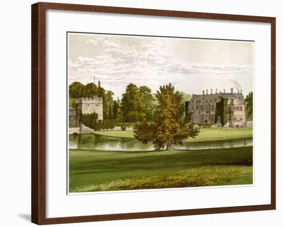 Broughton Castle, Oxfordshire, Home of Lord Saye and Sele, C1880-AF Lydon-Framed Giclee Print