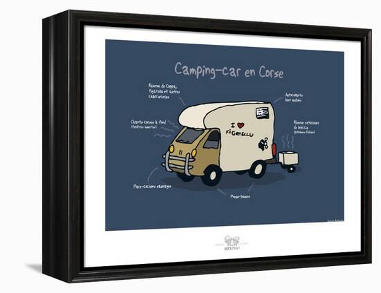 Broutch - Camping-car corse-Sylvain Bichicchi-Framed Stretched Canvas