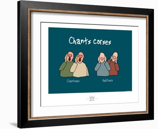 Broutch - Chants corses-Sylvain Bichicchi-Framed Art Print