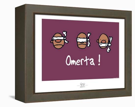 Broutch - Omerta-Sylvain Bichicchi-Framed Stretched Canvas