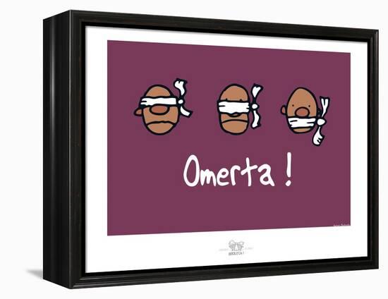 Broutch - Omerta-Sylvain Bichicchi-Framed Stretched Canvas