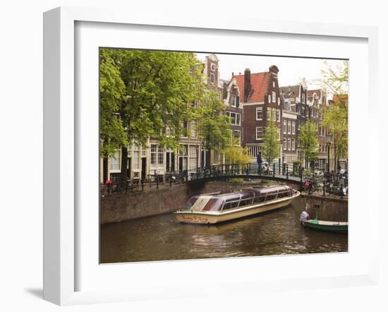 Brouwersgracht, Amsterdam, Netherlands, Europe-Amanda Hall-Framed Photographic Print