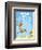 Brown Barbaloots (blue)-Theodor (Dr. Seuss) Geisel-Framed Art Print