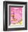 Brown Barbaloots (pink)-Theodor (Dr. Seuss) Geisel-Framed Art Print