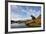 Brown Bear and Mountains, Katmai National Park, Alaska-null-Framed Photographic Print