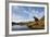 Brown Bear and Mountains, Katmai National Park, Alaska-null-Framed Photographic Print