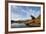 Brown Bear and Mountains, Katmai National Park, Alaska-null-Framed Photographic Print