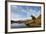 Brown Bear and Mountains, Katmai National Park, Alaska-null-Framed Photographic Print