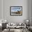 Brown Bear and Mountains, Katmai National Park, Alaska-null-Framed Photographic Print displayed on a wall