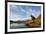 Brown Bear and Mountains, Katmai National Park, Alaska-null-Framed Photographic Print