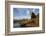 Brown Bear and Mountains, Katmai National Park, Alaska-Paul Souders-Framed Photographic Print