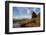 Brown Bear and Mountains, Katmai National Park, Alaska-Paul Souders-Framed Photographic Print