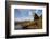 Brown Bear and Mountains, Katmai National Park, Alaska-Paul Souders-Framed Photographic Print