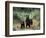 Brown Bear and Three Spring Cubs in Katmai National Park, Alaskan Peninsula, USA-Steve Kazlowski-Framed Photographic Print