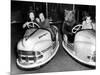 Brown Bear of Bertram Mills Circus in Bumper Cars Dodgems December 15, 1954-null-Mounted Photo