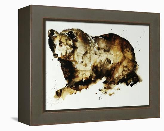 Brown Bear-Sydney Edmunds-Framed Premier Image Canvas