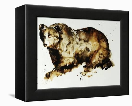 Brown Bear-Sydney Edmunds-Framed Premier Image Canvas