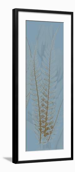 Brown Blue Fern-Albert Koetsier-Framed Premium Giclee Print