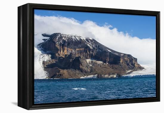 Brown Bluff huge volcanic basalt, Tabarin Peninsula, Antarctica, Polar Regions-Michael Runkel-Framed Premier Image Canvas