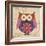 Brown Boho Owl-Hope Smith-Framed Art Print