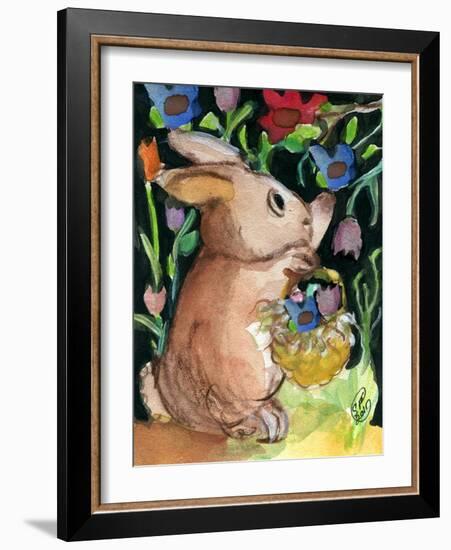 Brown Bunny-sylvia pimental-Framed Art Print