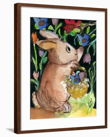 Brown Bunny-sylvia pimental-Framed Art Print