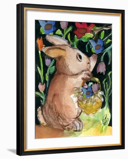 Brown Bunny-sylvia pimental-Framed Art Print