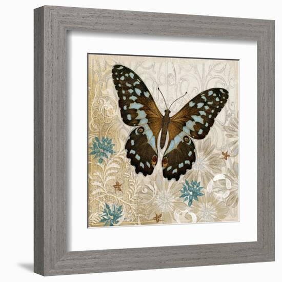 Brown Butterfly-Alan Hopfensperger-Framed Art Print