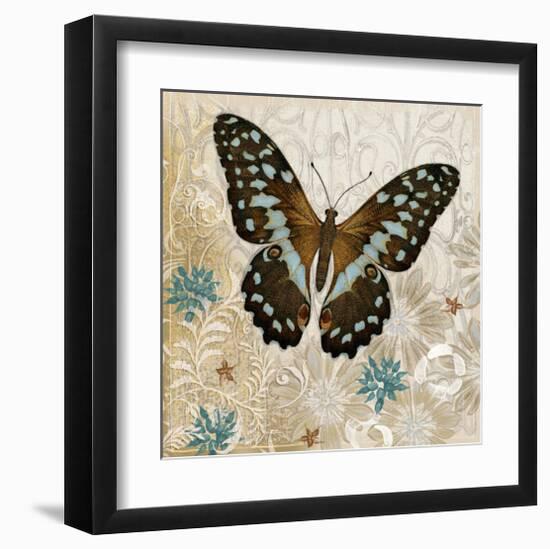 Brown Butterfly-Alan Hopfensperger-Framed Art Print